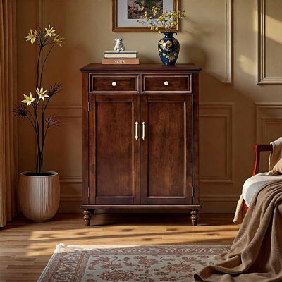 American-style light luxury shoe storage cabinet