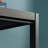 Narrow Bookcase with Modern Design, Brown Finish