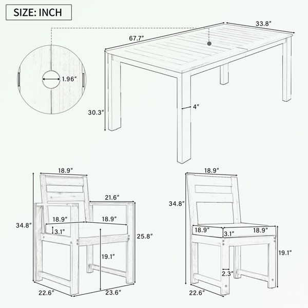 Dimensions du produit