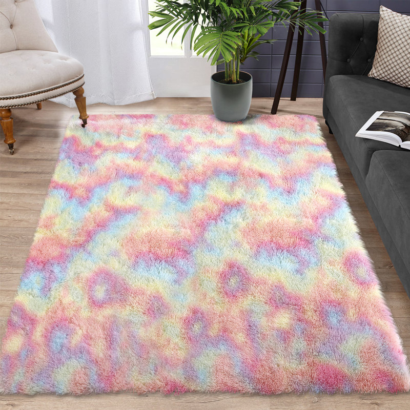 Sherlonda Washable Ombre Rug