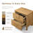 Heroux 2-Drawer Nightstand with USB Ports-425965787