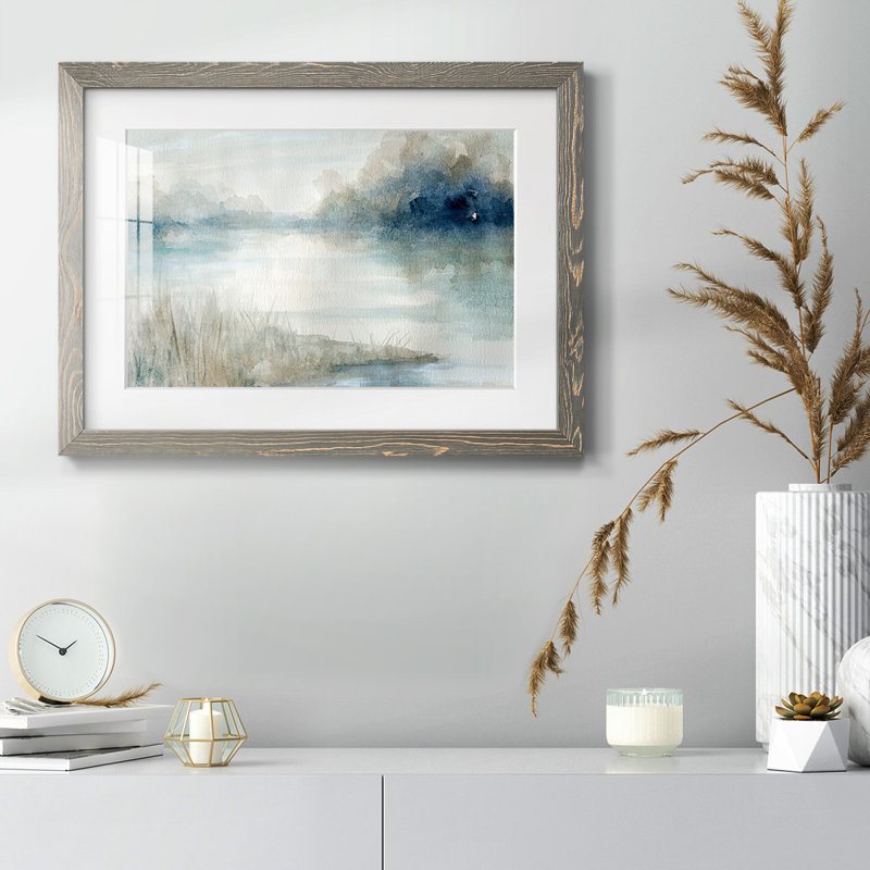 Still Still Waters, H 18 po x l 26 po x P 1,5 po, Gris