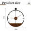Metal Wall Clock