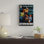 « wwii poster keeping guerre », affiche rétro sur toile