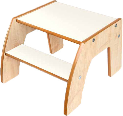 Augusta Children's Stool, White