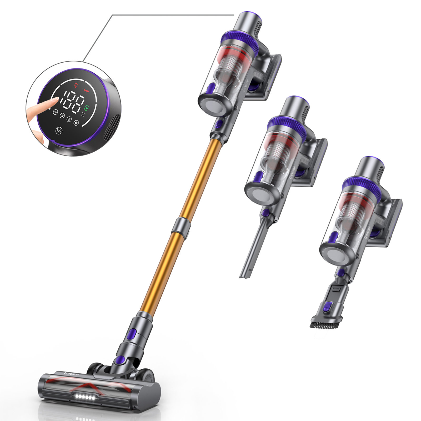 Honiture gifted me this 450W, 33000PA s14 cordless vacuum to try out.