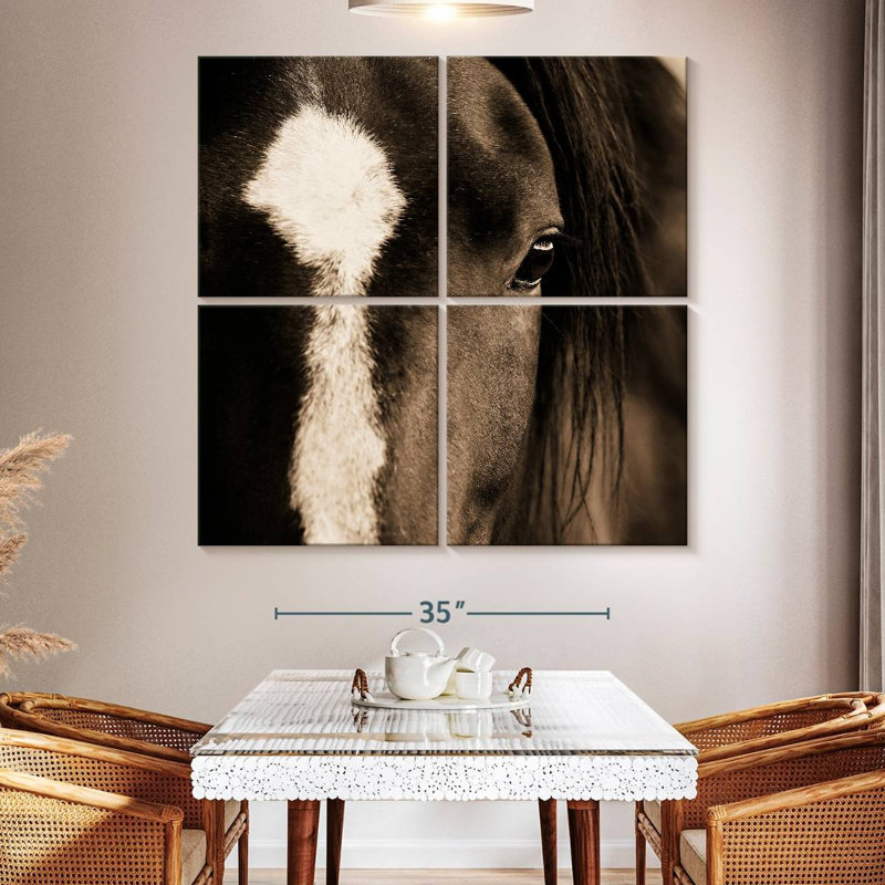 Brampt Dark Eyes, 50" H x 50" W