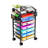 8 Tier Small Rolling File Cart