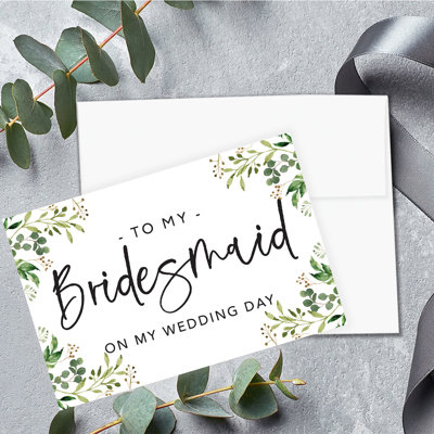 Ensemble de cartes-cadeaux de mariage avec enveloppes