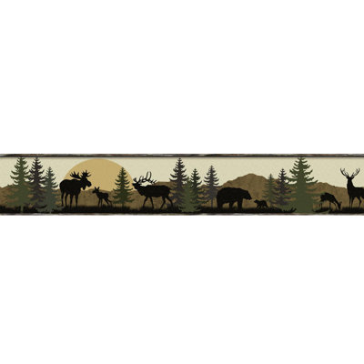 Bordure de papier peint 15 pi x 6 po Portfolio II