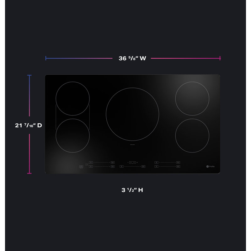 GE Profil ENERGY STAR® 36" Built-In Touch Control Induction Cooktop