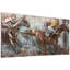 'Race Day' Painting Print on Metal