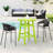 Laguna Round Outdoor Bar Table , 35'' in. W 35'' in. D-96114375