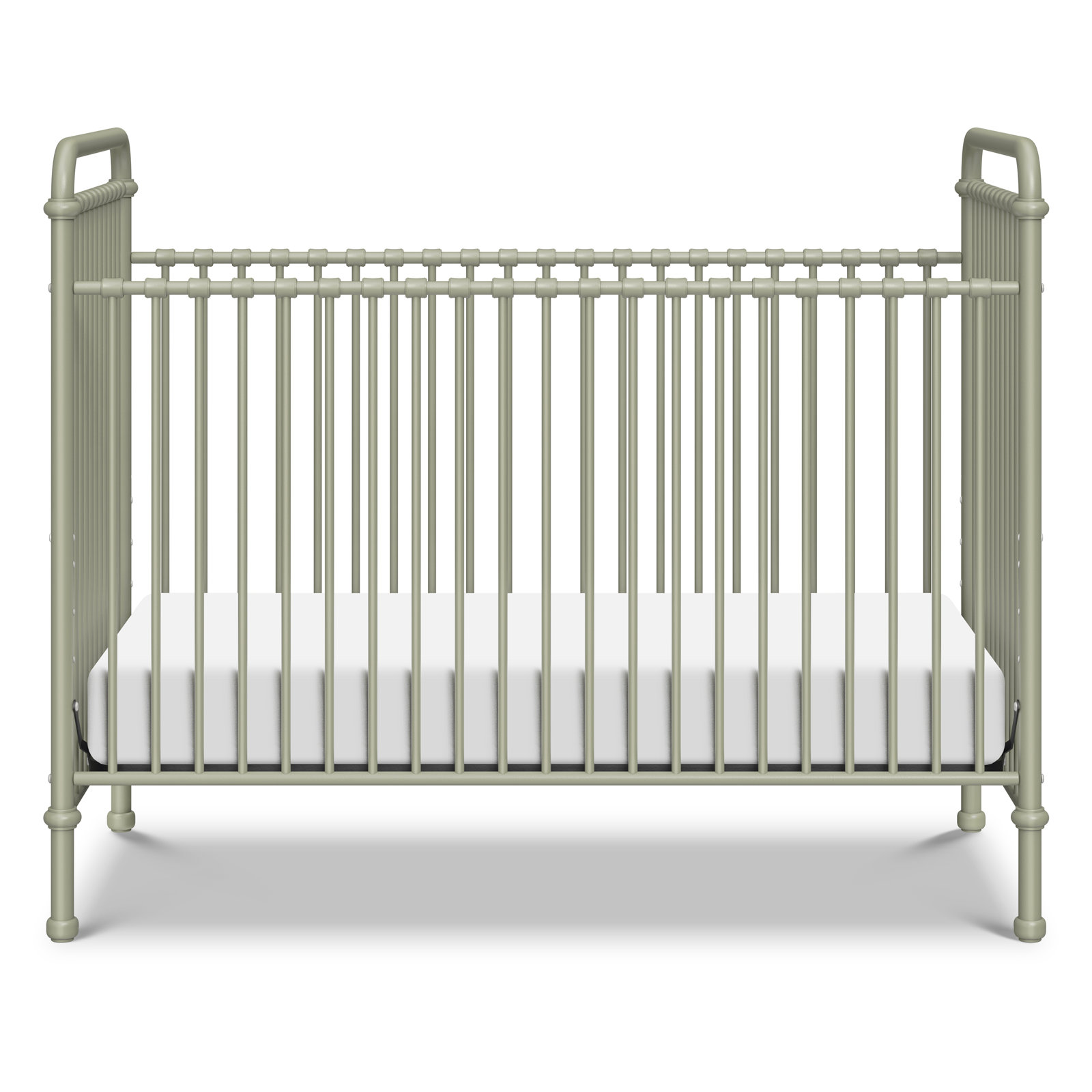 Abigail Steel 3-in-1 Convertible Crib, Heirloom Sage