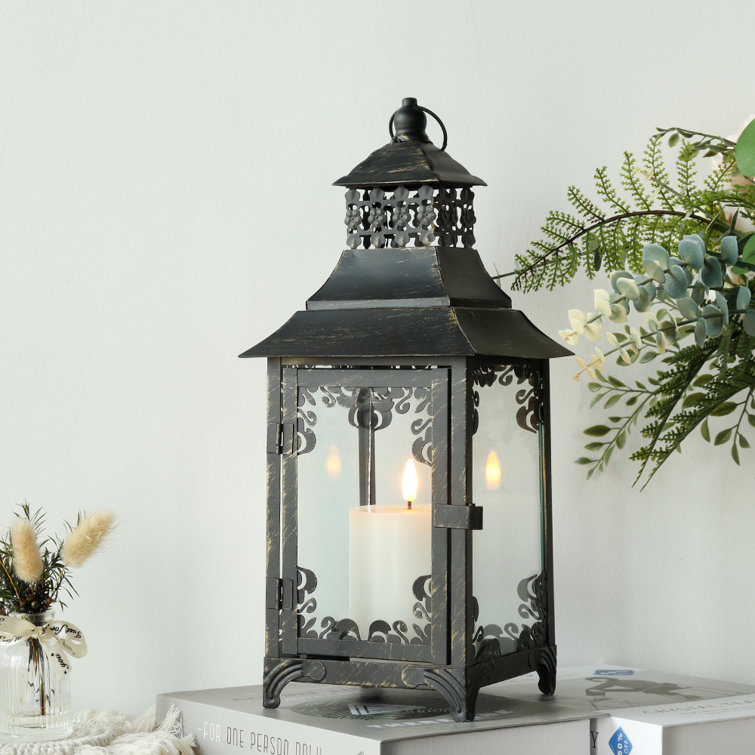 Tall Cement Candleholder/Lantern – Grove Home