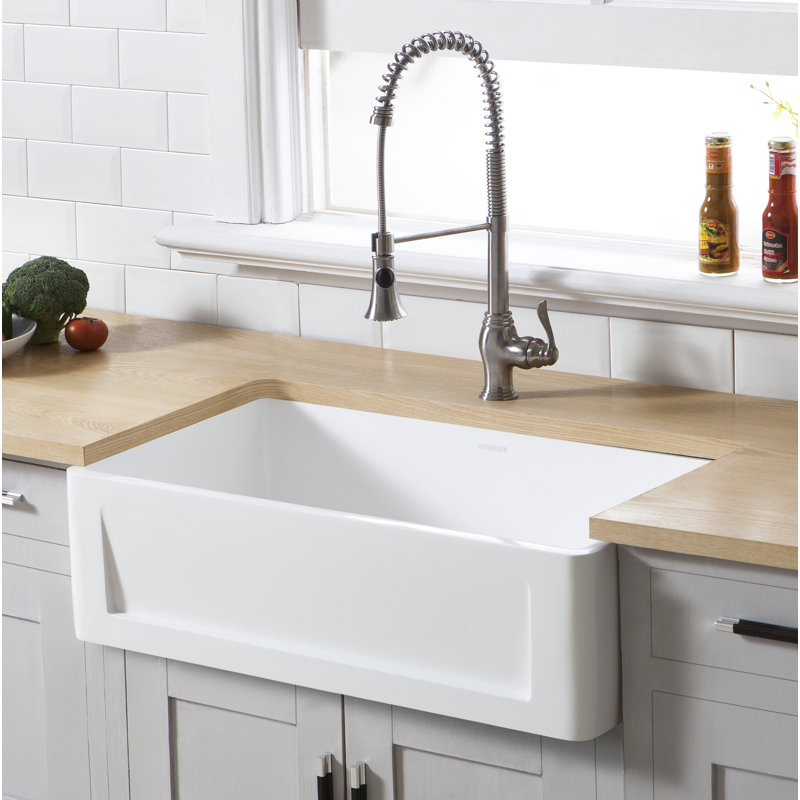 Arcticstone 33" L x 18" W Farmhouse/Apron Kitchen Sink