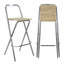Kymani Counter Stool with Metal Frame-835719350