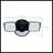 LED Security Light with Nightlight PIR Sensor Dual Head Field Selectable-102335999