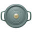 Cocotte ronde en fonte La Cocotte-110813927-110813925