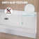 60'' W x 36'' D Acrylic Rectangular Shower Base Pan Single Threshold Shower Tray in White with Non-slip Design
