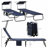 Adjustable Reclining Lounge Chairs Steel Frame Beach Pool Patio Sunshade-1714886054