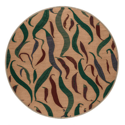 Washable Dragon Tongue Beans Vegetables Area Rug