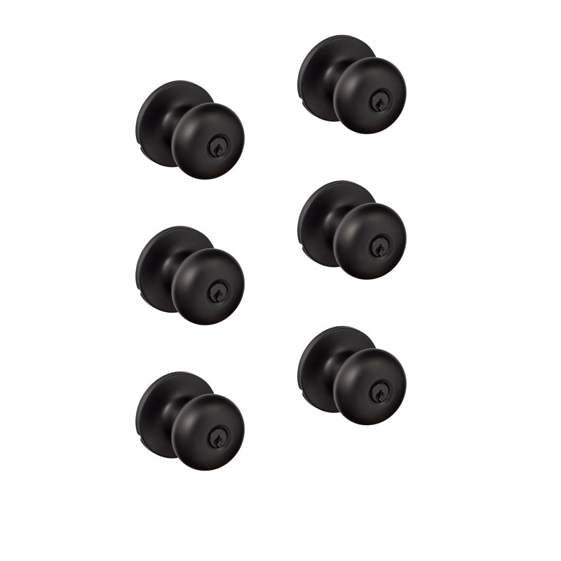 Durango Entry Knobset, Flat Black