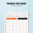 Time Cards 6 Columns Two-Sided Monthly Timesheets