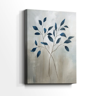 Feuillage indigo I - galerie Cavas