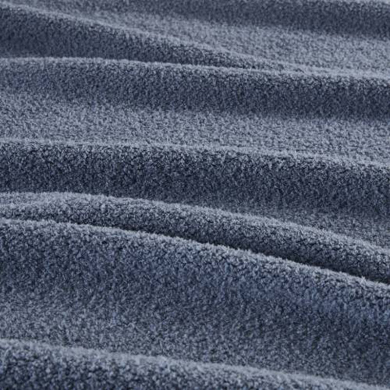 Couverture douce et confortable, Double, Marine