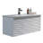 36'' Wall-Mounted Floating Bathroom Vanity in White – All-Wood Construction with Integrated Ceramic Sink-84521059