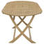 Oakham 160cm Solid Wood Oval Folding Table