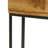 Table d'appoint en bois de manguier en forme de C-1271039485