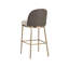 Hamlett Upholstered Bar Stool with Metal Frame-1163575263