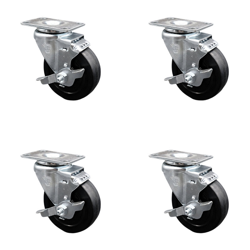 Soft Rubber Caster