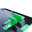 Élévateur pneumatique pneumatique 1000 lb Table élévatrice de capacité pour VTT / motocyclette mobile, vérin manuel / pneumatique robuste avec rampe amovible