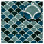 Carreau de mosaïque en porcelaine lustrée 10 po x 13 po Ackland Nivara