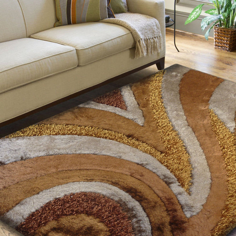 Tapis brun / gris Thummepalli