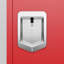 Armoire d'appoint, armoire de rangement 1 porte