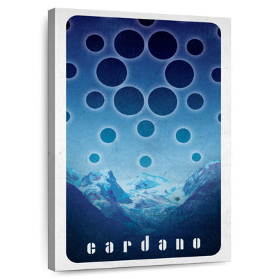 Tergel Cryptocurrency Cardano Logo IV