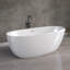 Baignoire de trempage autoportante 59 po x 29,5 po