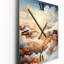 Horloge murale blanche-1223822275