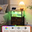 40cm W Metal Bedside Table