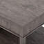 Table basse à plateau relevable U-Can avec compartiment caché, tablette ouverte et bureau réglable, brun-129016684