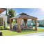 Abri de jardin permanent à toit rigide 12 * 12FT