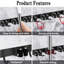 5 Holders+4 Hooks Broom Holder Wall Mounted with Nails Installation-1925525620