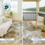 Tapis botanique intérieur / extérieur lavable à la machine Chantille ACN2885-1458744577-1458744579