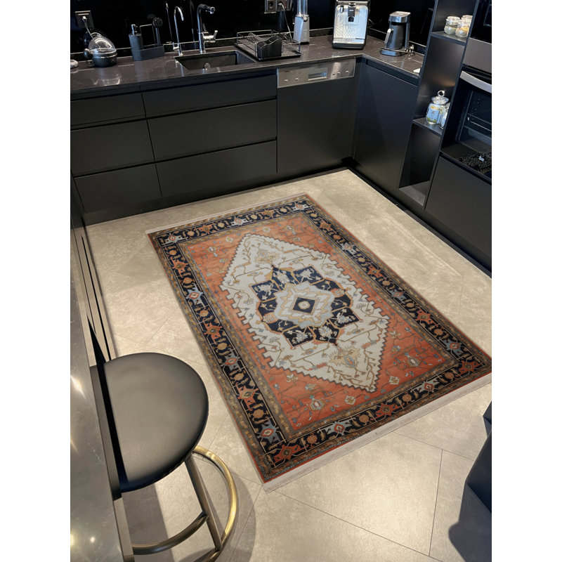 Tapis rectangulaire Xylen, Rectangle 2 pi 8 po x 5 pi
