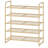 18 Pair Stackable Shoe Rack