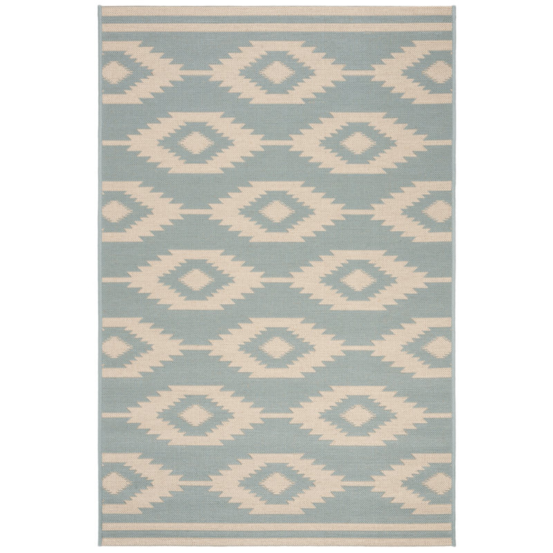 Devito Southwestern Indoor/Outdoor Area Rug, Rectangle 4' x 6'